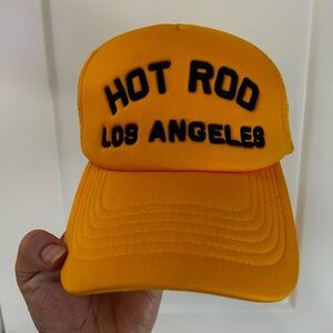 Yellow “Hot Rod” Los Angeles Cap